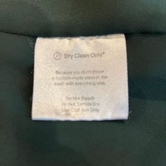 Fame & Partners Tilbury Dress Forest Green Wrap Maxi Adjustable Straps Size 0 - Picture 9 of 13